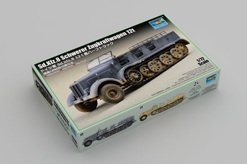 Trumpeter 07403 1/72 Sd.Kfz.8 Schwerer Zugkraftwagen 12t - Hobby City NZ (8967482802413)
