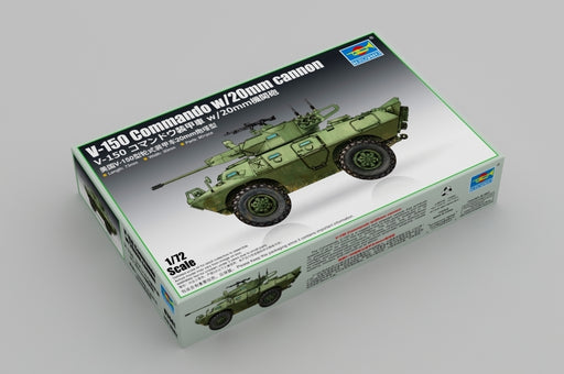 Trumpeter 07441 1/72 V-150 Commando w/20mm cannon - Hobby City NZ (8967483031789)