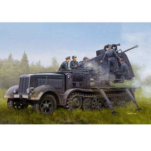 Trumpeter 09513 1/35 German 5cm FLAK 41auf Selbstfahrlafette(Sd.Kfz.7/2) - Hobby City NZ (8967483687149)