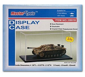 Trumpeter 09818 Plastic Display Case 111 x 61 x 63mm