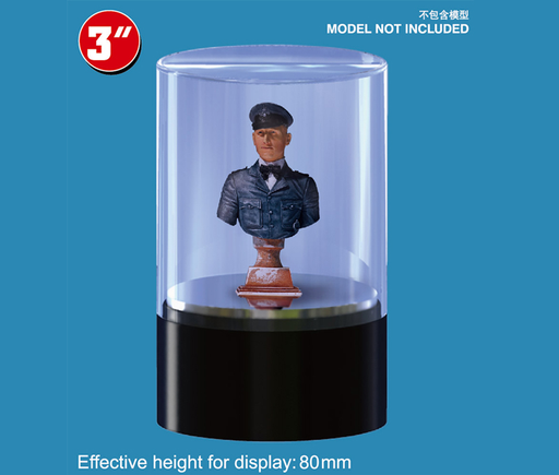 Trumpeter 09832 Turntable Display 84 x 47mm with 83mm dome (Flat top) - Hobby City NZ (8967484768493)