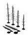 Woodland Scenics TR1125 Pine Tree Armatures 4"-6" (44) (7546241908973)