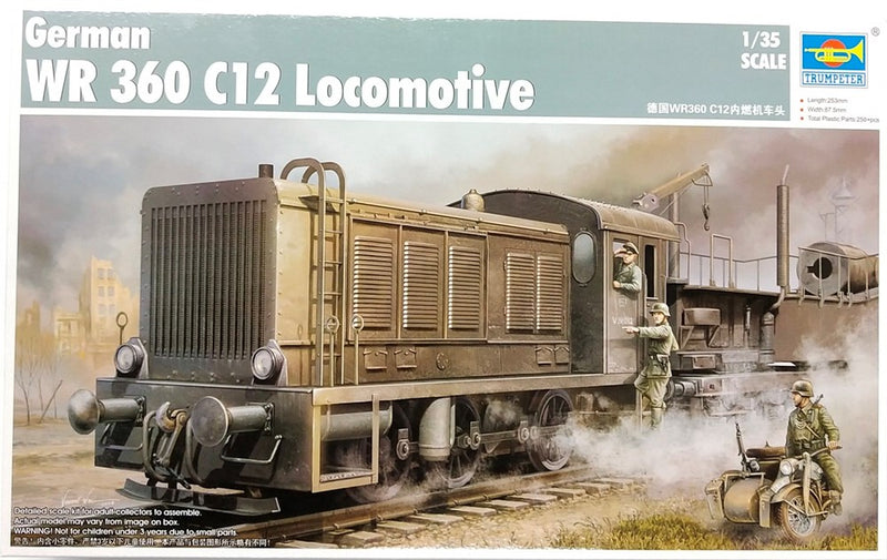 Trumpeter 00216 1/35 German WR 360 C12 Locomotive