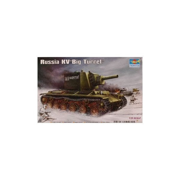 Trumpeter 00311 1/35 Russian KV Ã…â€œBig Turret Tank
