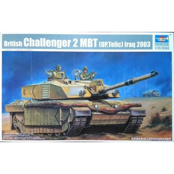 Trumpeter 00323 1/35 British Challenger II MBT Basra 2003 Telic (8967463960813)