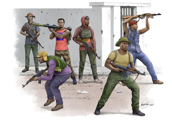 Trumpeter 00438 1/35 African Freedom Fighters