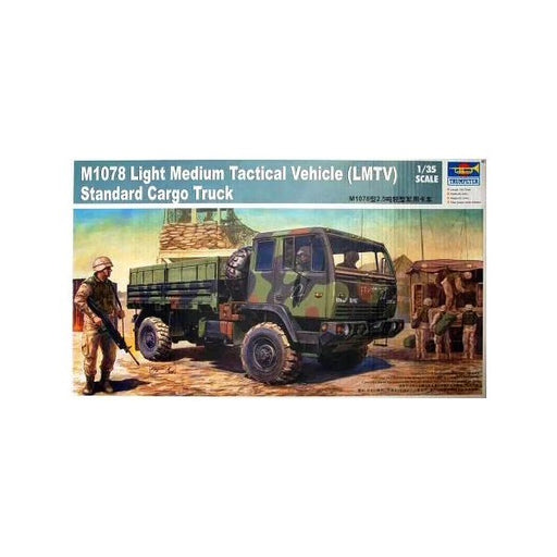 Trumpeter 01004 1/35 M1078 Light Medium Tactical Vehicle (LMTV) Standard Cargo Truck (7635976585453)