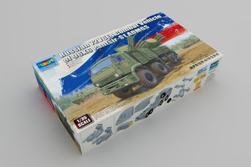 Trumpeter 01060 1/35 Russian 72V6E4 Combat Vehicle of 96K6 Pantsir -S1 ADMGS
