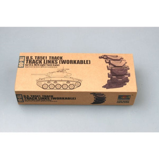 Trumpeter 02036 1/35 Workable T85E1 Track Links for U.S. M24 Light Tank (Late) (7636014629101)
