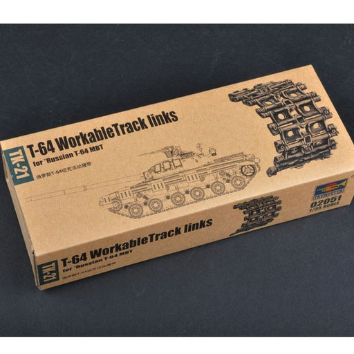Trumpeter 02051 1/35 Workable Track Links for Russian T-64 MBT (7636015120621)