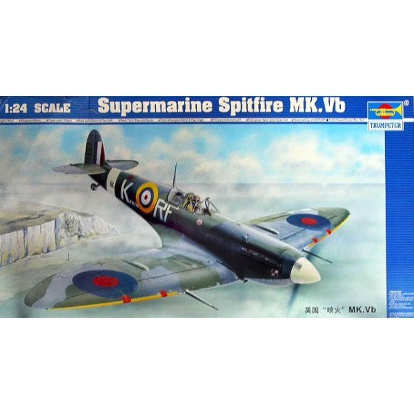 Trumpeter 02403 1/24 Supermarine spitfire MK.Vb