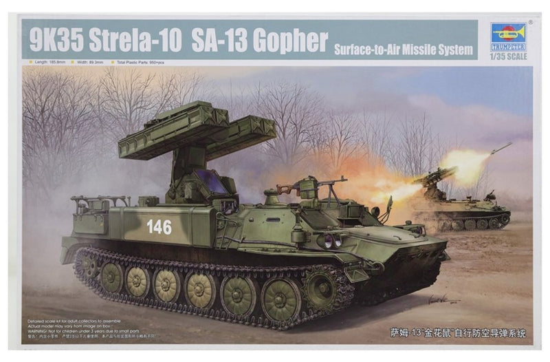 Trumpeter 05554 1/35 Russian SA-13 GOPHER - Hobby City NZ