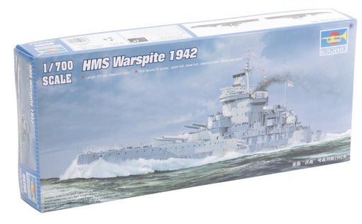 Trumpeter 05795 1/700 HMS Warspite 1942 - Hobby City NZ