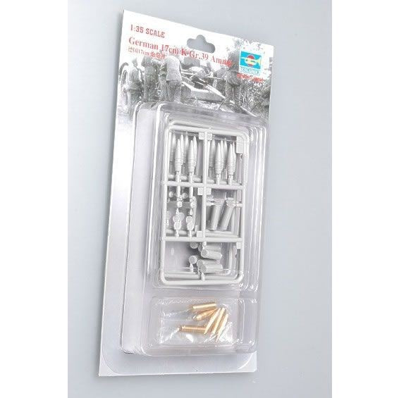 Trumpeter 06609 1/35 German 17cm K Gr 39 Ammo - Hobby City NZ