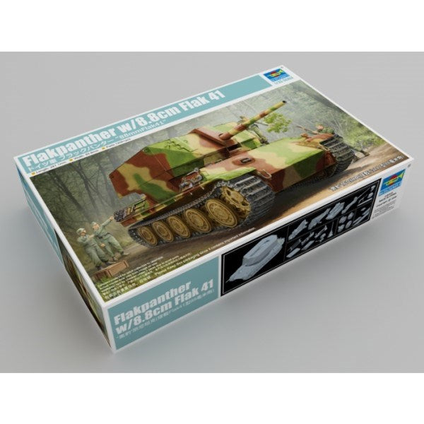 Trumpeter 09530 1/35 Flakpanther w/8.8cm Flak 41 - Hobby City NZ