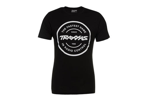 Traxxas 1360-M - Black Shirt Circle Logo (769146847281)
