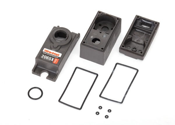 Traxxas 2063X Servo case/gaskets (for 2065X metal gear waterproof sub-micro servo)