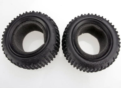 Traxxas 2470 - Tires Alias 2.2" (rear) (2)/ foam inserts (Bandit) (soft compound) (7617505067245)