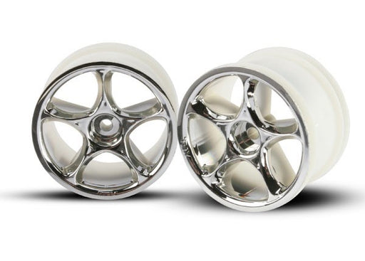 Traxxas 2472 - Wheels Tracer 2.2" (Chrome) (2) (Bandit Rear) - Hobby City NZ