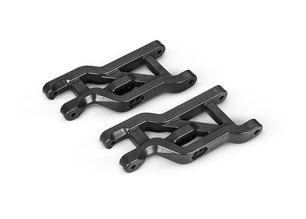 Traxxas 2531A - Suspension arms black front heavy duty (2) (requires #3632 series caster block and #3640 screw pin set) (7546258489581)