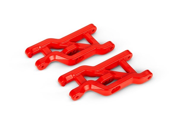 Traxxas 2531R - Suspension arms red front heavy duty (2) (requires #3632 series caster block and #3640 screw pin set) - Hobby City NZ