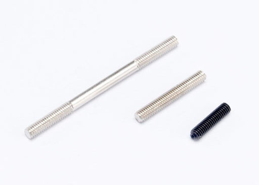 Traxxas 2537 - 3mm threaded rods: 1 each of 20mm 25mm & 44mm (769045069873)