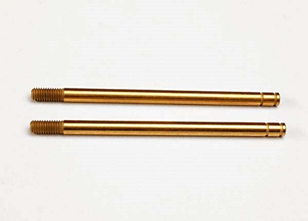 Traxxas 2656T - Shock Shafts Hardened Steel Titanium Nitride Coated (xx-long) (2)
