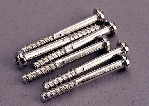 Traxxas 2679 - Screws 3x24mm roundhead self-tapping (with shoulder) (6) (769051033649)