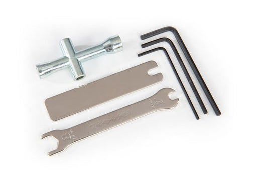 Traxxas 2748R - Tool set (includes 1.5mm hex wrench / 2.0mm hex wrench / 2.5mm hex wrench/ 4-way wrench/ 8mm & 4mm wrench/ U-joint wrench) (769149665329)