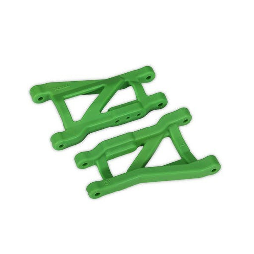 Traxxas 2750G - Suspension arms green rear (left & right) heavy duty (2) (7546259374317)
