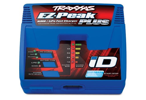 Traxxas 2970 - Ez-Peak Plus 4-Amp Nimh/Lipo Fast Charger With Id Auto (7540659093741)