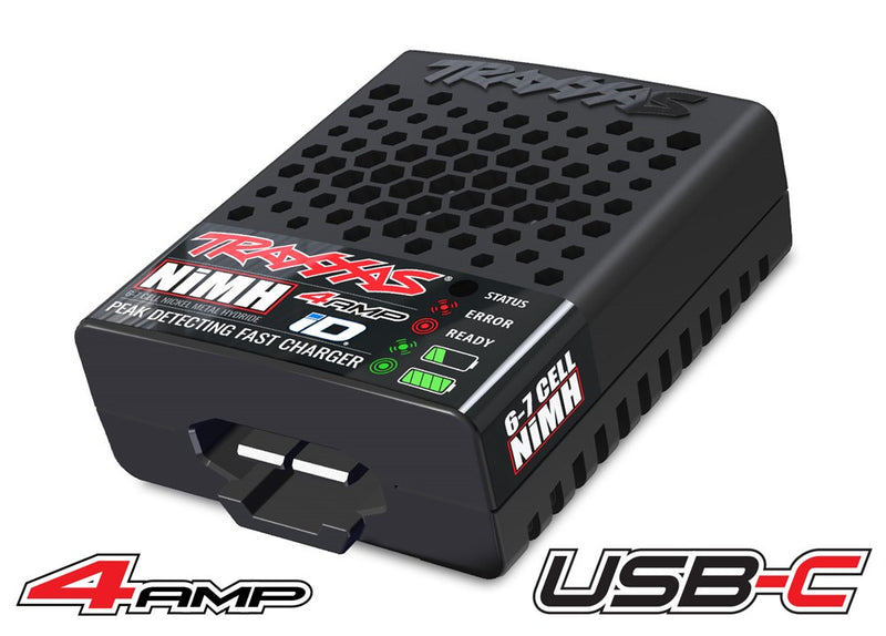 Traxxas 2982 4-AMP 6-7-CELL NiMH CHARGER USB-C