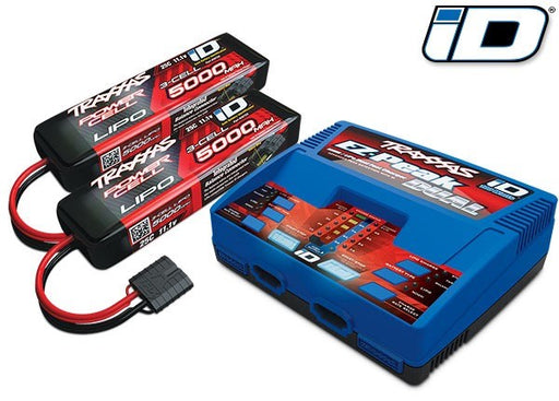 Traxxas 2990 - 2 of 3s 5000mah Battery/Charger Completer Pack (7540659519725)