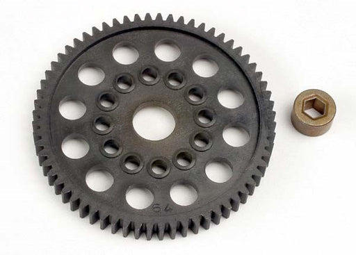 Traxxas 3164 - Spur Gear (64-Tooth) (32-Pitch) W/Bushing (769054670897)