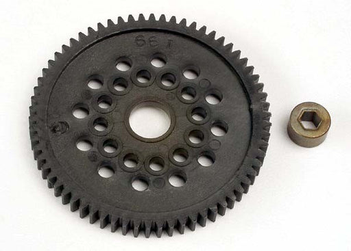 Traxxas 3166 - Spur gear (66-Tooth) (32-Pitch) w/bushing - Hobby City NZ
