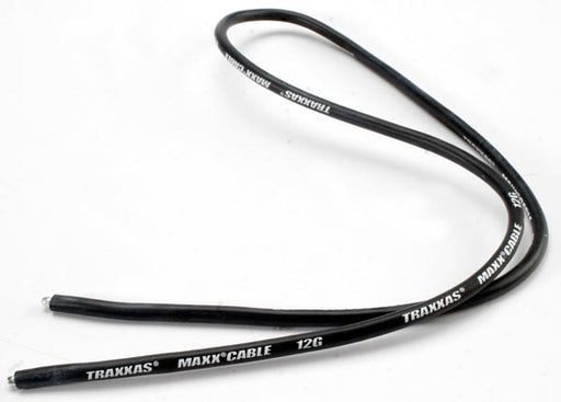 Traxxas 3343 - Wire 12-gauge silicone (Maxx Cable) (650mm or 26 inches) (Black) - Hobby City NZ