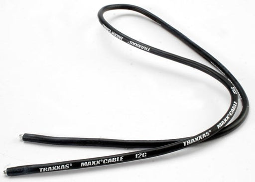 Traxxas 3343 - Wire 12-gauge silicone (Maxx Cable) (650mm or 26 inches) (Black) (769056473137)
