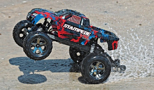 Traxxas 36076-4 - Stampede Vxl: 1/10 Scale Monster Truck With Tqi (7484593635565)