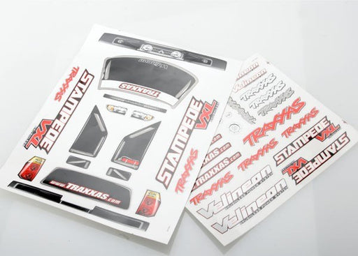 Traxxas 3613R - Decal Sheets Stampede Vxl (769152385073)