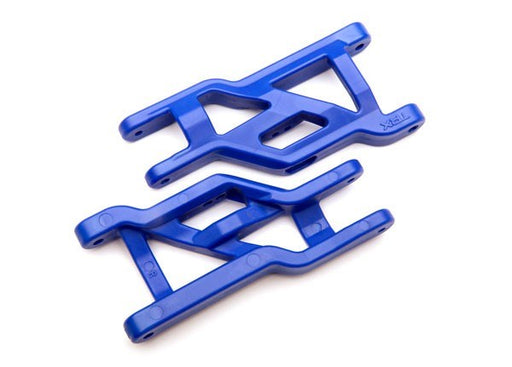 Traxxas 3631A - Suspension arms blue front heavy duty (2) (7637938536685)