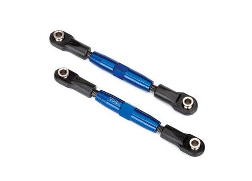 Traxxas 3643X Camber links front (TUBES blue-anodized 7075-T6 aluminum stronger than titanium) (7637924741357)