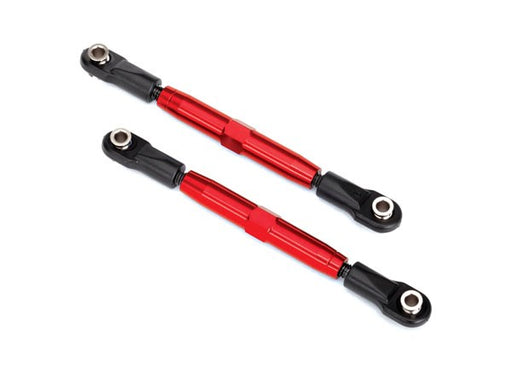Traxxas 3644R Camber links rear (TUBES red-anodized 7075-T6 aluminum stronger than titanium) (7654621577453)