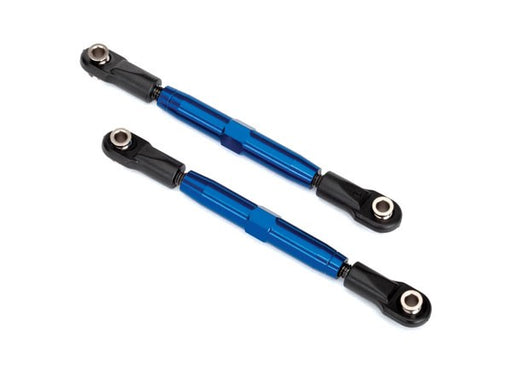 Traxxas 3644X Camber links rear (TUBES blue-anodized 7075-T6 aluminum stronger than titanium) (7654621610221)