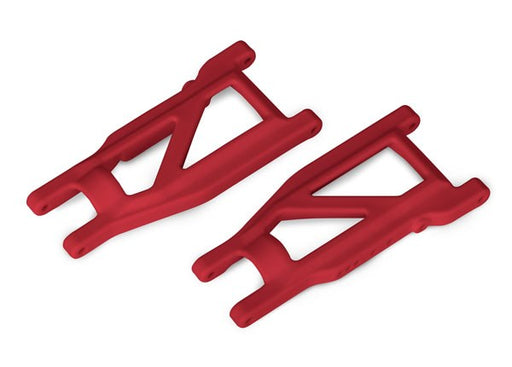 Traxxas 3655L Suspension arms red front/rear (left & right) (2) (heavy duty cold weather material) (7617508180205)