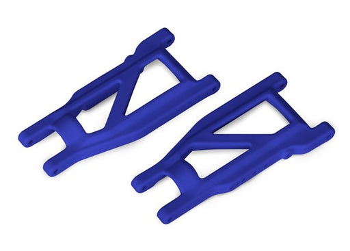 Traxxas 3655P Suspension arms blue front/rear (left & right) (2) (heavy duty cold weather material) (7637914157293)