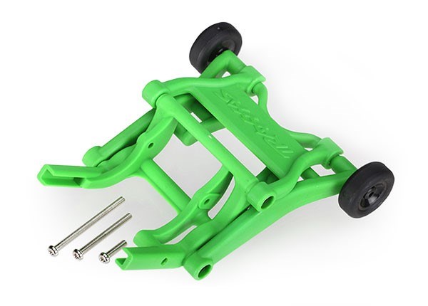 Traxxas 3678A - Wheelie bar assembled (green) (fits Slash Bandit Rustler Stampede series)