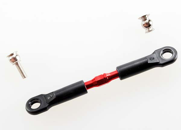 Traxxas 3737 - Turnbuckle aluminum (red-anodized) camber link front 39mm (1) - Hobby City NZ