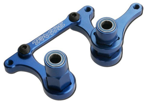 Traxxas 3743A - Steering Bellcranks Drag Link (Blue-Anodized T6 Alumin - Hobby City NZ
