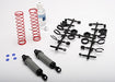Traxxas 3762A - Ultra Shocks (gray) (xx-long) (complete w/ spring pre-load spacers & springs) (rear) (2) (769154678833)