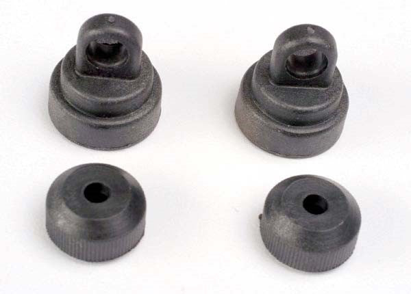Traxxas 3767 - Shock Caps (2)/ Shock Bottoms (2)